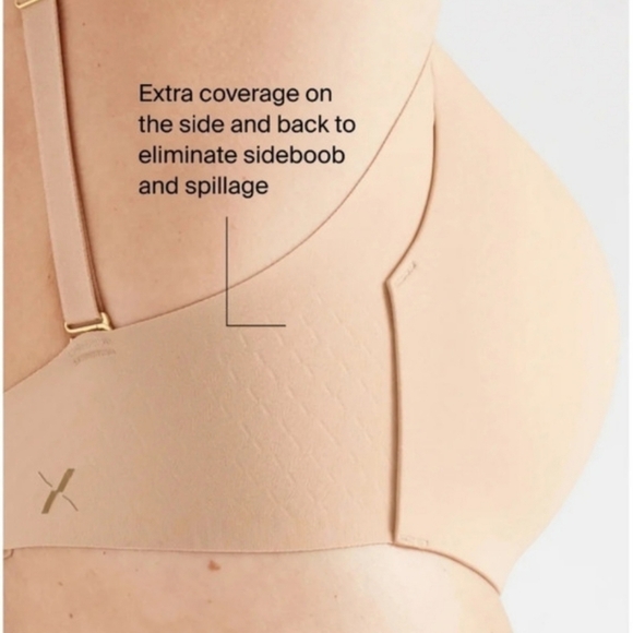 Knix WingWoman Contour Bra Pale Orange Knix 5 (Fits 38C, 38D, 40C) - Picture 6 of 16